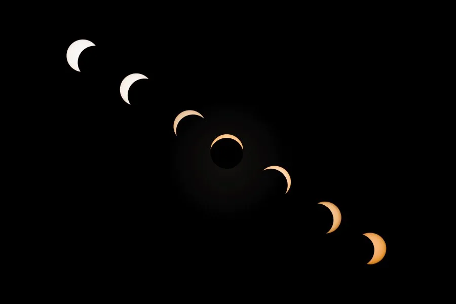 88% Eclipse - A remarkable moment to witness and capture. During the solar eclipse of August 12, 2026, no less than 88% of the Sun was covered by the Moon. This com... - Landscape - Emmen