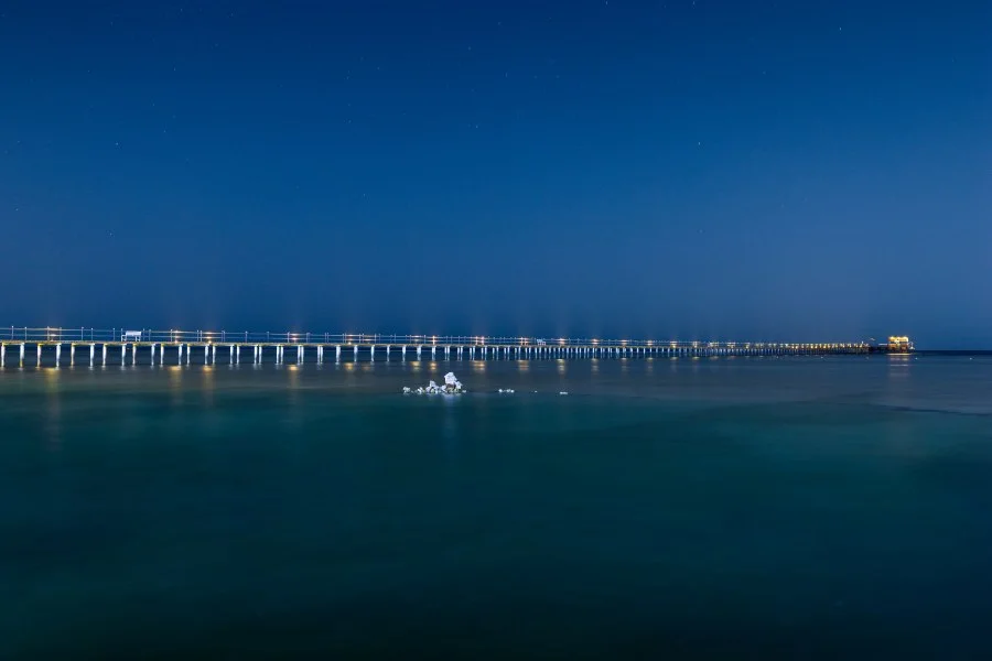 Evening on the Red Sea - As the sun disappears and the last colors of twilight fade into the deep blue tones of the evening, the Red Sea reveals a completely different atmosph... - Landscape - Marsa Alam